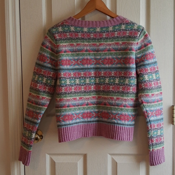 Sundance Fair Isle Wool Cardigan - Picture 4 of 12